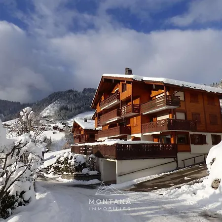 Bel 4 Pers. Avec Balcon Et Garage Au Grand-bornand - Fr-1-458-189 *