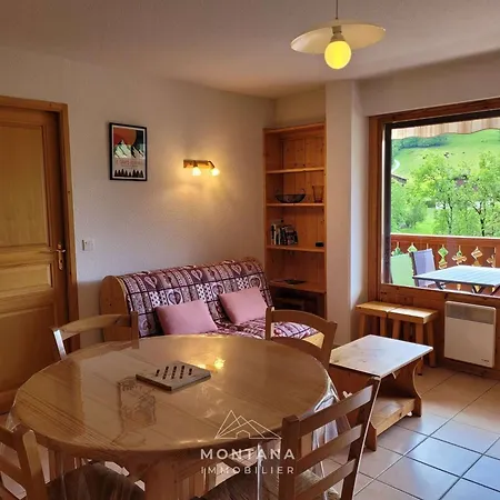 Bel 4 Pers. Avec Balcon Et Garage Au Grand-bornand - Fr-1-458-189 Apartment
