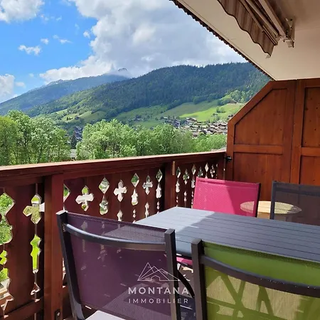 Apartment Bel 4 Pers. Avec Balcon Et Garage Au Grand-bornand - Fr-1-458-189 *